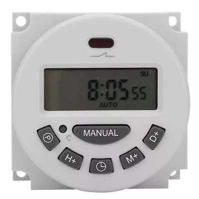 CN101A L701‑12V Digital Time Switch LCD Congenerous Micro‑Computer ElectronTimer • $10.01