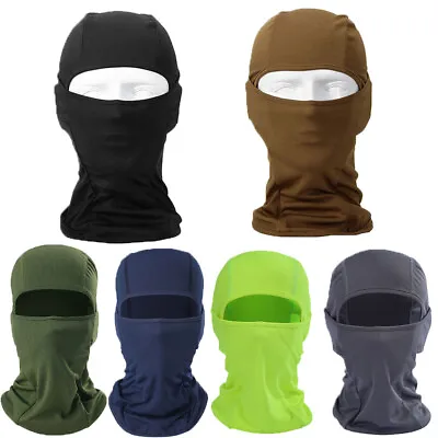 1/3 PCS Full Face Masks Cover Motorcycle Head Cover Balaclava Helmet Liners Hats • $5.99