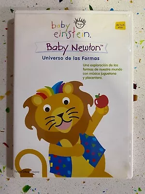 Baby Einstein DVD Baby Newton Universe Of Las Shapes - Spanish English • $47.44