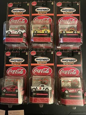 SEALED Matchbox Coca Cola Die Cast COMPLETE SET Play Refreshed All Six Cars 2000 • $49.95