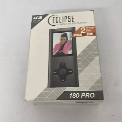 Eclipse 180 Pro 4GB Video And MP3 Player FM Tuner Camera Rechargeable • $65