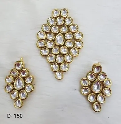 Bollywood Rare Bridal Pendant Royal Jewelry Set Arabic Women Wedding Ramdan M • $62.30