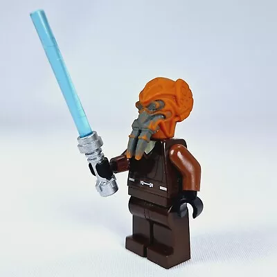 LEGO Star Wars Plo Koon Minifigure Clone Wars Jedi Pale Under 8093 7676 Sw0198 • $74.99