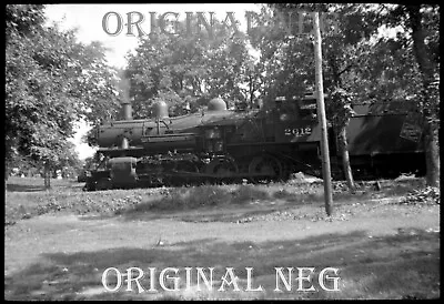 Photo Negatives (3) MILW Milwaukee Road 4-6-0 Steam Locomotive # 2612 IOWA • $19.99