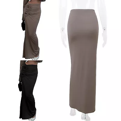 Women Skirts Travel Skirt Wrap Underskirt Long Cover Up Club Costume Maxi • £26.39