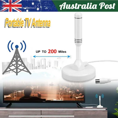 Best Portable TV Antenna Indoor Outdoor Digital HD Freeview Aerial DTA240 AU • $15.80