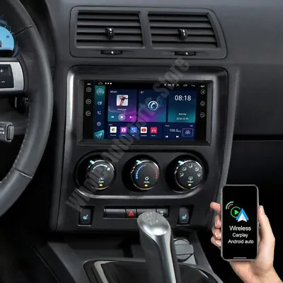 For 2008-2014 Dodge Challenger Apple Carplay Android 13 Car Stereo Radio GPS AHD • $145.50