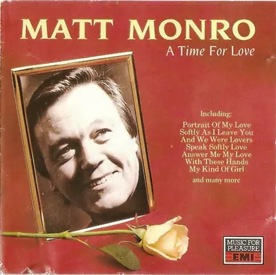 Matt Monro - A Time For Love Matt Monro 2008 CD Top-quality Free UK Shipping • £2.08