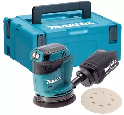 Makita DBO180Z 18v LXT Lithium Ion Random Orbital Sander 125mm Body Makpac • £123.83