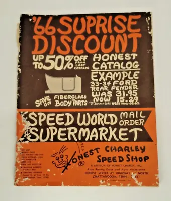 $19.99 • Buy Vintage 1966 Speed World Mail Order Car Parts Catalog