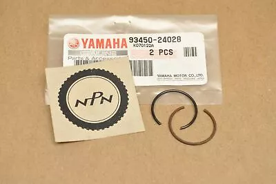 NOS Yamaha XS1 XS2 XT600 TT600 Virago XV920 V-Star Road Star XV17 Circlips Qty 2 • $3.99