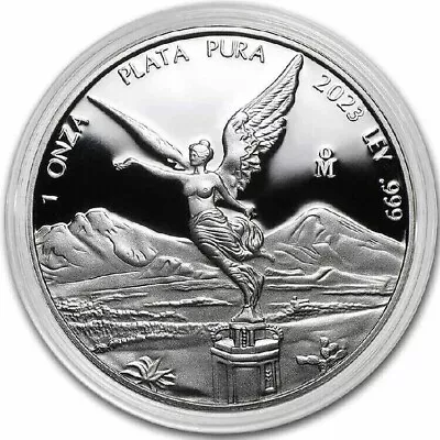 2023 1 Oz Silver Proof Mexican Libertad In Original Mint Capsule .999 Ag Silver • $56.99