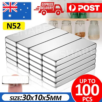 N52 Super Strong Magnets Block Rare Earth Cuboid Neodymium Super Strong Magnet • $6.95