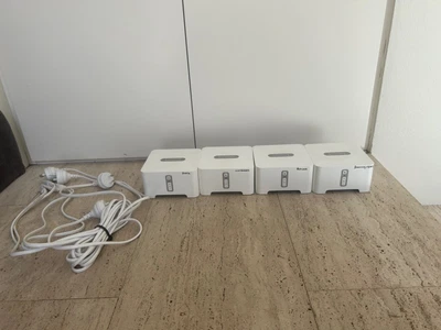 $100 • Buy Four Sonos Connect Devices, White, 100-240V, 100 MA, 50/60 Hz, 5W