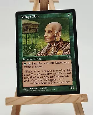 Village Elder Mirage Magic Card MTG English (Village Tester) • $1.07