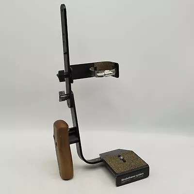 $35.59 • Buy Vintage Saunders Stroboframe 6x6 Medium Format Camera Flash Gun Strobe Bracket