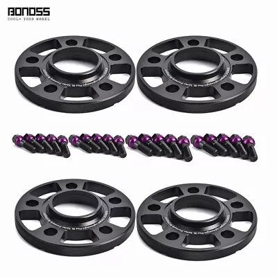 4Pc 12mm/15mm 5x112 Wheel Spacers For Audi RS3 S3 TT Bore 57.1 W. Bolts M14x1.5 • $196.86