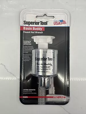 Superior Tools Basin Buddy Faucet Nut Wrench W/3/8  Rachet Adapter 03825 • $21.95
