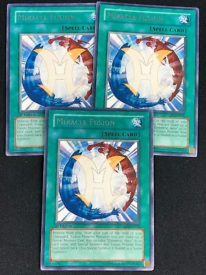 Yugioh Miracle Fusion Crv-en039 1st Rare X3 (nm) • $9.99