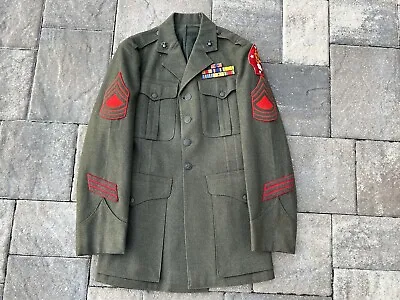 WW2 USMC IDed 2nd Marine Division USMC Dress Uniform WWII • $249.99
