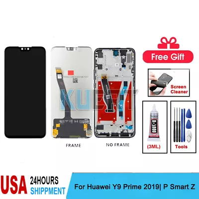 OEM For Huawei Y9 Prime 2019| P Smart Z| Honor 9X 2019 LCD Touch Screen ±Frame • $25.85