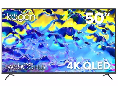 KOGAN 50  QLED 4K WebOS Smart TV™ VESA HDR Dolby™ - Free Shipping • $565