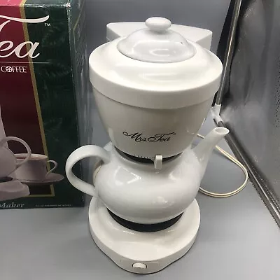 Mrs. Tea By Mr. Coffee HTM1 Electric Tea Maker W/ Box • $34.99