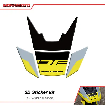 For 2023 Suzuki Vstrom 800 DL800DE Front Fairing Decal Sticker Protector Cover . • $16.99