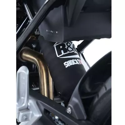 R&G ShockTube Black (9  X 11.5 ) Moto Morini X Cape 649 2021 - 2023 • $39.95
