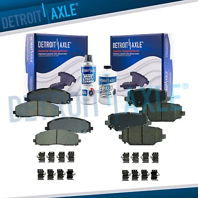 Front Rear Brake Pads For Chrysler Town And Country Dodge Journey Dual Piston • $53.57