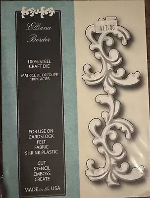 $10 • Buy New Memory Box Elliana Border  Item # 99344 Made In USA With 100% Steel