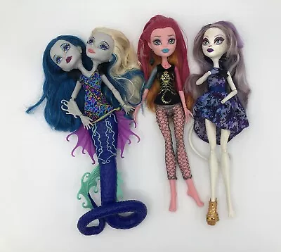 Lot Of 3 Monster High Dolls Gigi GrantCatrine DemewPeri &Pearl Serpentine Doll • $29.98