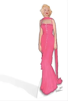 Marilyn Monroe Pink Gown Hollywood Official Lifesize Celebrity Cardboard Cutout • £39.99