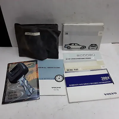 2004 Volvo S80 S 80 Owners Manual • $49.99