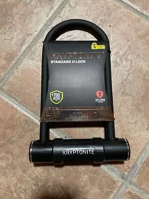 Kryptonite 12.7mm U-Lock Bicycle Lock Standard Level 5 With 2 Keys NEW IN BOX • $18