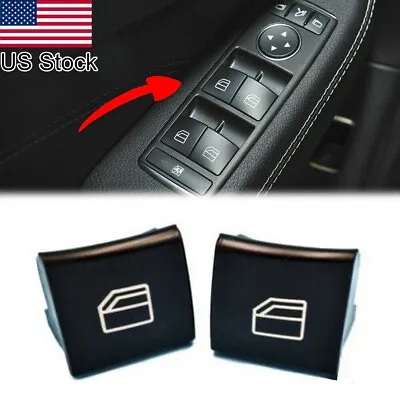 2x For Mercedes ML GL R W164 W251 X164 Driver Window Switch Repair Button Cap • $15.99