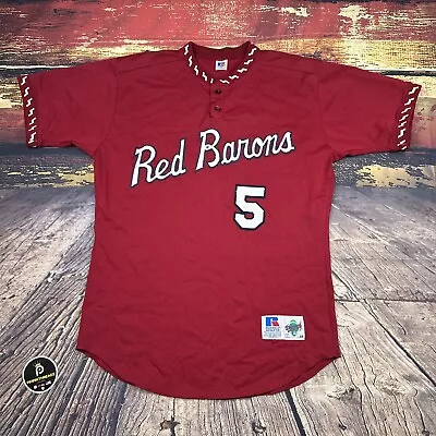 Phillies AAA WBS RED BARONS Game Worn Jersey Minor League Baseball Philadelphia • $195