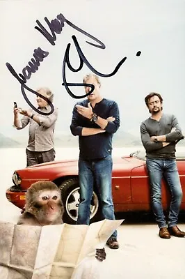 Jeremy Clarkson James May Signed 6x4 Photo Grand Tour Top Gear Autograph + COA • £49.99