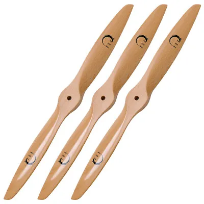 XOAR PJA 12x6 (3) RC Model Airplane Plane Propeller 12 Inch Gas Glow Wood Prop • $35.99