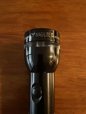 Maglite 12.5 Inch 3 D Cell Black Metal Flashlight Heavy Duty - TESTED - WORKS • $15