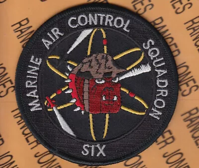 USMC United States Marine Corps Marine Air Control Sq MACS 6 ~3.75  Patch M/e • $6