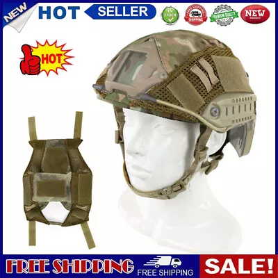 Outdoor Airsoft Paintball Tactical Military Gear Combat Fast Helmet Cover Tools • £11.75