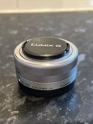 Panasonic Lumix G Vario 12-32mm F3.5-5.6 ASPH MEGA O.I.S.  M 4/3 Lens 12 - 32 Mm • £20