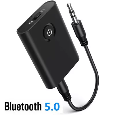 2-in-1 Bluetooth 5.0 Transmitter & Receiver Stereo Music Audio Adapter TV PC Car • $10.71