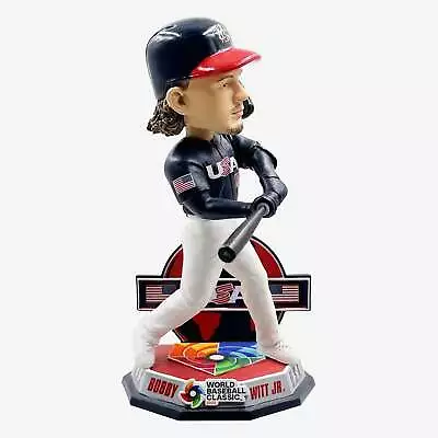 Bobby Witt Jr. Team USA 2023 World Baseball Classic Alternate Uniform Bobblehead • $99.99