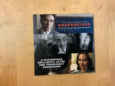 Oppenheimer DVD  NEW • $9.50