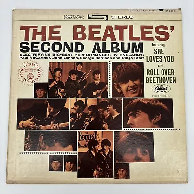 Vintage The Beatles Second Album Vinyl Record LP ST-2080 • $16.75