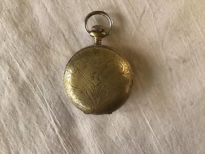 Vintage Elgin Hunter Style Pocket Watch For Repair Or Parts • $29.99