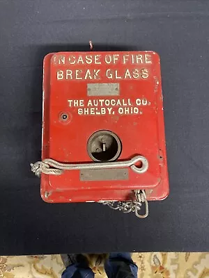 Vintage Autocall FIRE ALARM BOX • $60