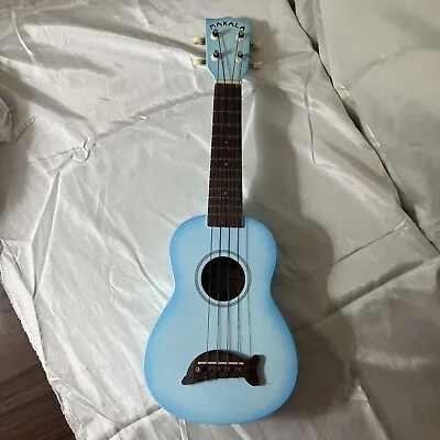 Kala Makala MK-SD/LBLBURST Light Blue Burst Dolphin Bridge Soprano Ukulele • $18